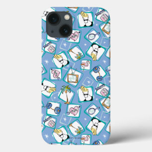 Johnny Bravo Icon Pattern iPhone 13 Case