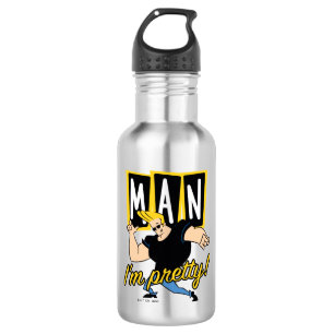 Johnny Bravo - Man I'm Pretty 532 Ml Water Bottle