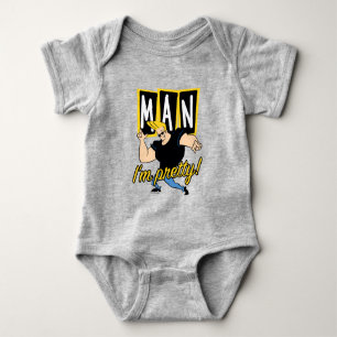 Johnny Bravo - Man I'm Pretty Baby Bodysuit