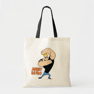 Johnny Bravo Picture Frame Pose Tote Bag