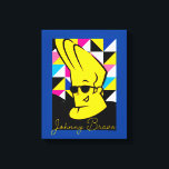 Johnny Bravo Pop Art Graphic Canvas Print<br><div class="desc">Check out this pop art style graphic of Johnny Bravo!</div>