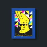 Johnny Bravo Pop Art Graphic Canvas Print<br><div class="desc">Check out this pop art style graphic of Johnny Bravo!</div>