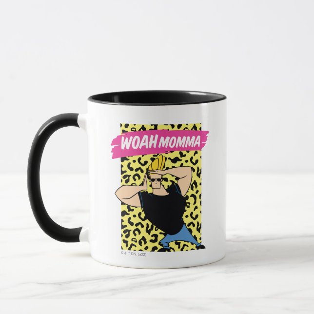 Johnny Bravo - Woah Momma Mug (Left)