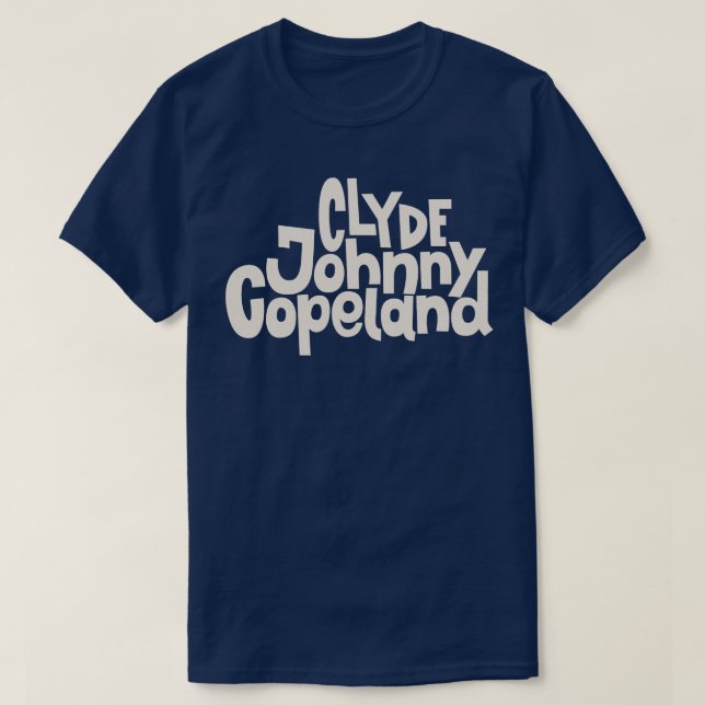Johnny Clyde Copeland Blues Légende Hommage TShirt (Design devant)