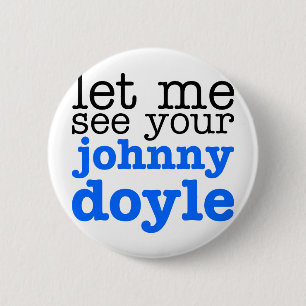 Johnny Doyle 2 Inch Round Button