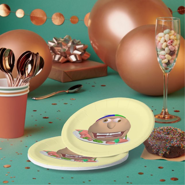 Johnny Head on a Plate on a Plate (Multi)