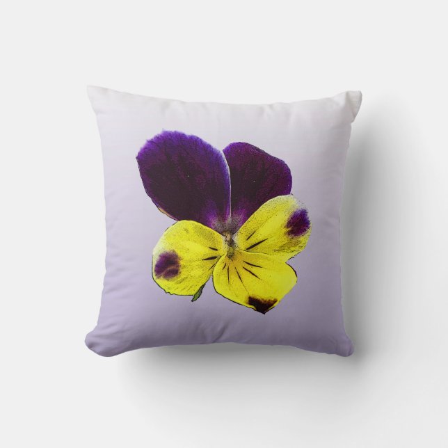 Johnny Jump Up Throw Pillow (Front)