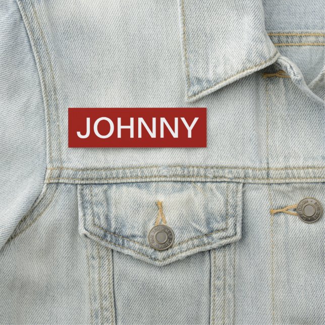 Johnny Name Tag (In Situ)