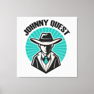 Johnny Quest Canvas Print