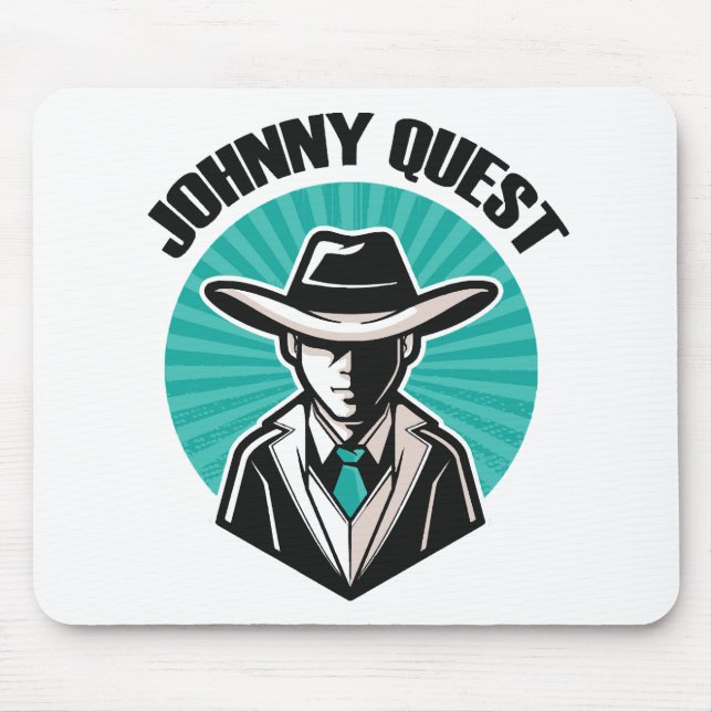 Johnny Quest Mouse Pad (Front)