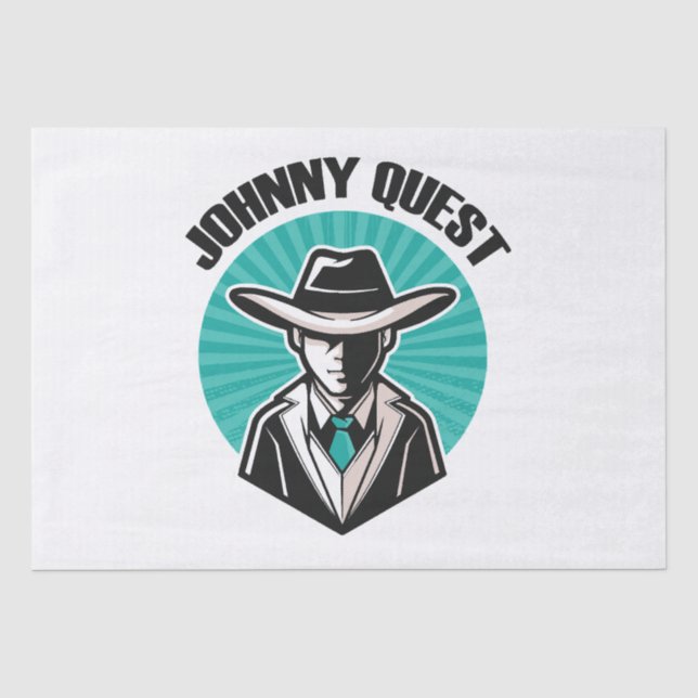 Johnny Quest Tissue Paper (Front)