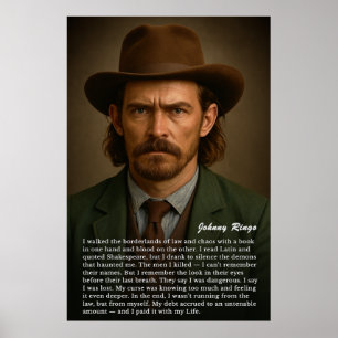Johnny Ringo – The Educated Gunslinger Poster