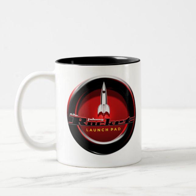 Johnny Rocket Launch Pad 11oz Space Mug (Left)