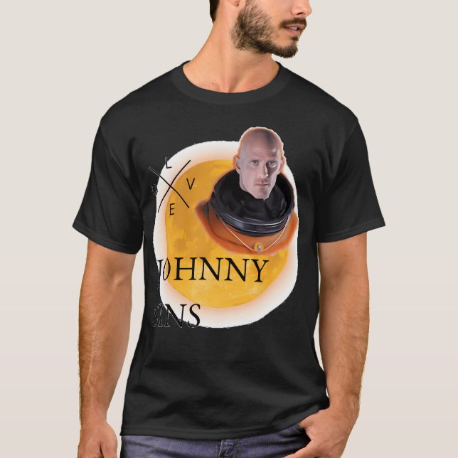 Johnny Sins Astronaut T-Shirt (Front)