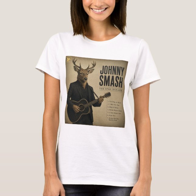 Johnny Smash Album: a Parody T-Shirt (Front)