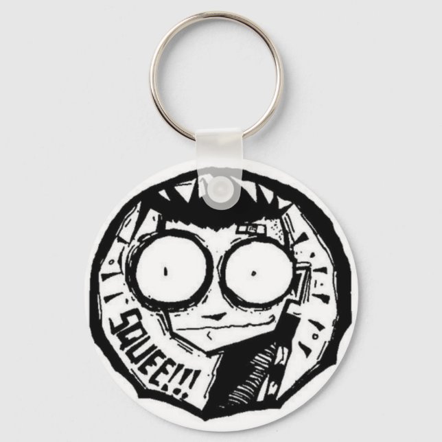 Johnny the Homicidal Maniac (JtHM) Keychain (Front)