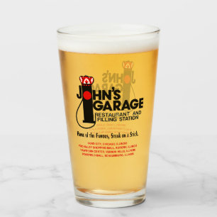 John's Garage Restaurants in Illinois Glass