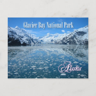 Johns Hopkins Glacier, Glacier Bay, Alaska Postcard