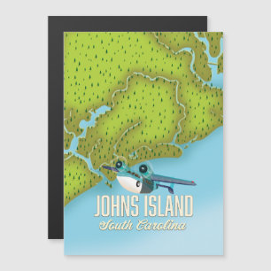 Johns Island ,south Carolina USA map.