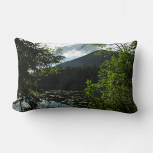 Johns Lake I at Glacier National Park Lumbar Pillow