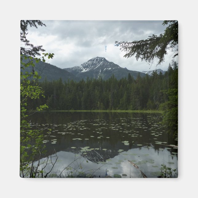 Johns Lake II at Glacier National Park Magnet (Front)