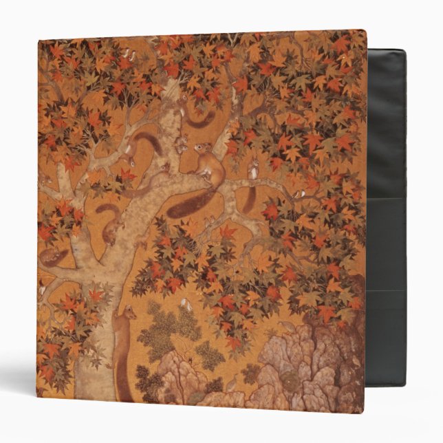 Johnson Album I, No.30 Squirrels on a plane Binder (Front/Inside)