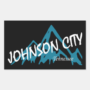 Johnson City Tennessee Mountains Sticker