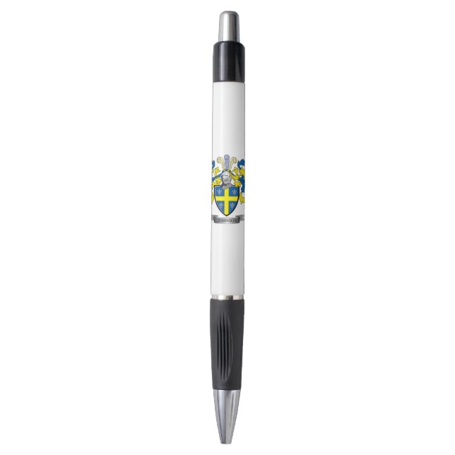 Johnson Coat of Arms Pen (Front Vertical)