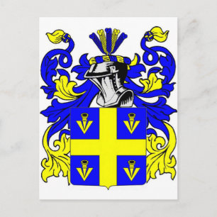 Johnson (English) Coat of Arms Postcard