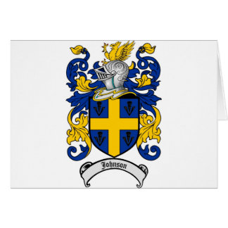 Johnson Family Crest - Coat of Arms