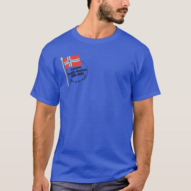 Johnson Family Reunion 2021 T Shirt M (Front)