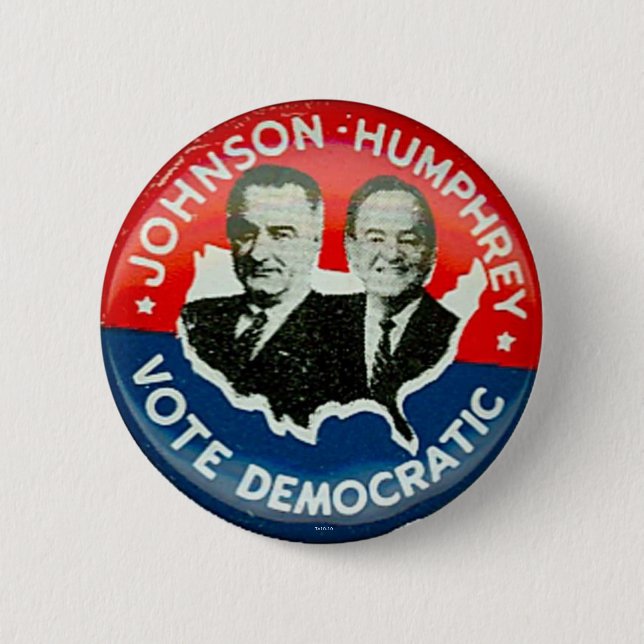 Johnson for President - Button (Front)