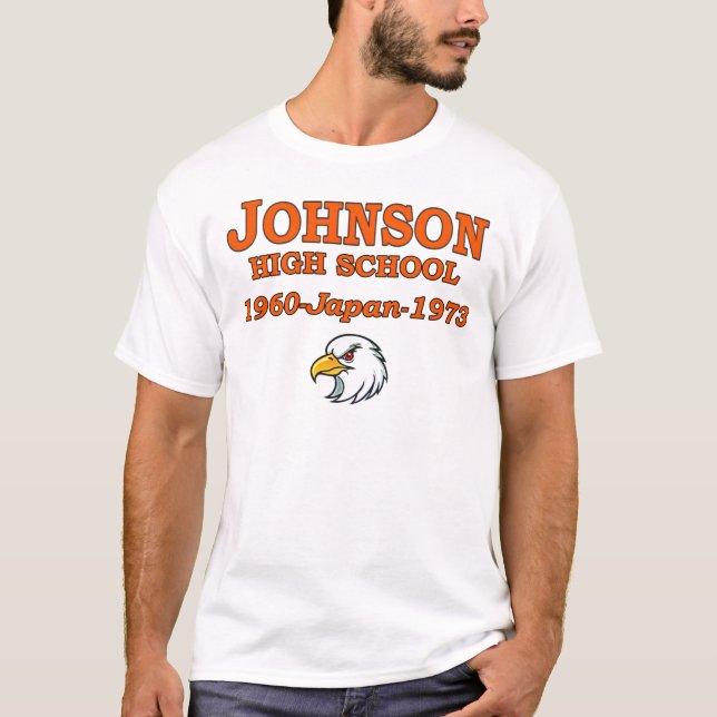 johnson high school japan reunion shirt (Front)