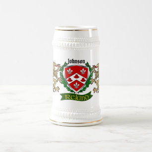 Johnson Irish Shield Beer Stein