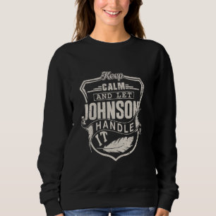 Johnson Last Name Shirt Johnson Name Birthday