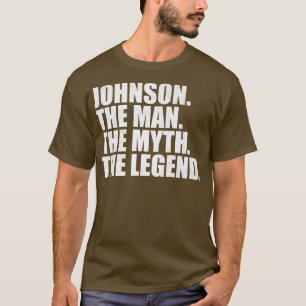 JohnsonJohnson Name Johnson given name T-Shirt