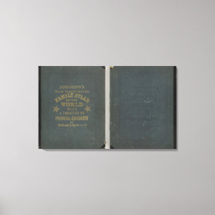 Johnson's New Illustrated Family Atlas Canvas Print