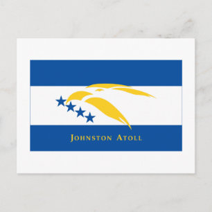 Johnston Atoll Flag Postcard