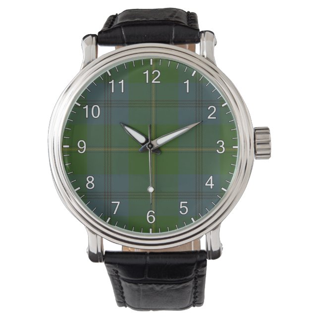 Johnston Clan Tartan Watch (Front)