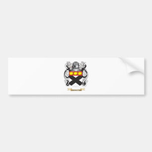 Johnston Coat of Arms (Family Crest) Bumper Sticker