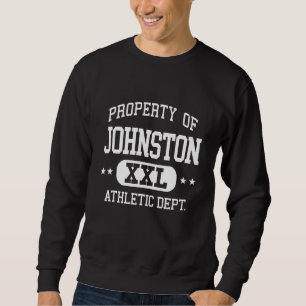 Johnston Retro Athletic Property Dept  1 Sweatshirt