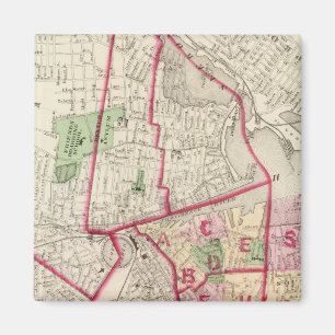 Johnston Rhode Island Map Magnet