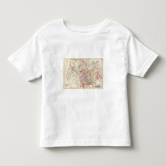 Johnston Rhode Island Map Toddler T-shirt (Front)