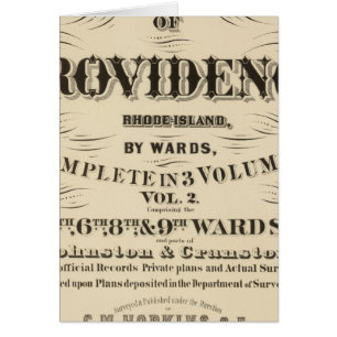 Johnston Rhode Island Very early Hopkins city
