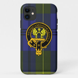 Johnstone Scottish Crest and Tartan iPhone 5/5S iPhone 11 Case