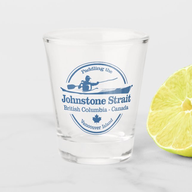 Johnstone Strait (SK) Shot Glass (Front)