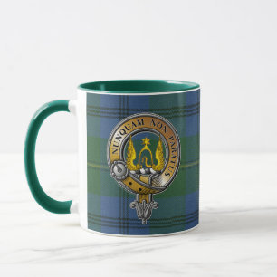 Johnstone Tartan & Badge Mug