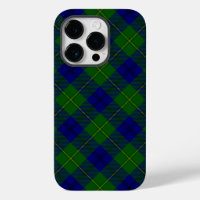 Johnstone tartan blue green plaid