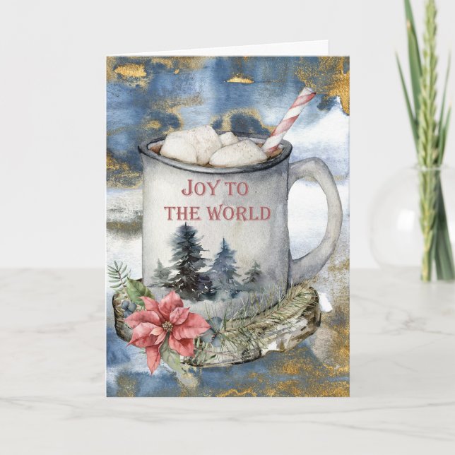 Joie à la carte de Noël mondiale (Devant)