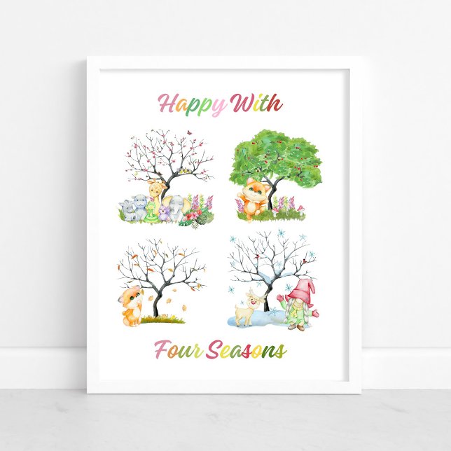 Joie Avec Poster De Nourriture Bébé Quatre Saisons (Créateur téléchargé)